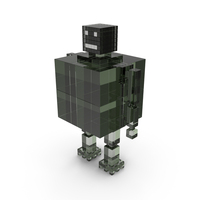 Glass Fat Cubic Man PNG & PSD Images