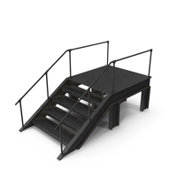 Metal Stairs Painted PNG & PSD Images