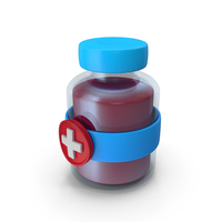 Medicine Bottle 3d Icon PNG & PSD Images