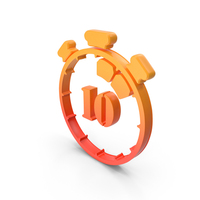 Stop Watch Timer 10 Color PNG & PSD Images