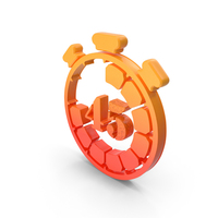Stop Watch Timer 45 Color PNG & PSD Images