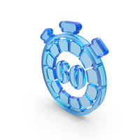 Stop Watch Timer 60 Glass PNG & PSD Images
