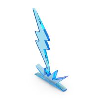 Thunder Energy Power Glass PNG & PSD Images
