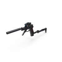Pistol Black PNG & PSD Images