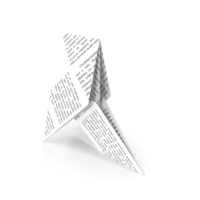 Paper Bird With Text And Shadow PNG & PSD Images