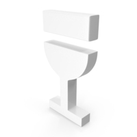 Wine Glass Icon White PNG & PSD Images