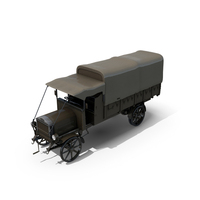 WW1 Dennis Lorry Truck PNG & PSD Images