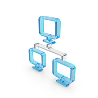 Computer Share Link Web Connect PNG & PSD Images