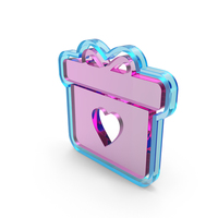 Frame Gift Box Heart Festival PNG & PSD Images