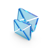 Message Mail Double Web Icon PNG & PSD Images