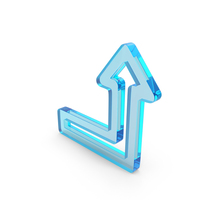 Up Single Arrow Directional Frame PNG & PSD Images