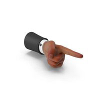Left Hand Gestures Showing Down Index Finger PNG & PSD Images