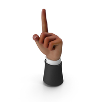 Left Hand Gestures Showing Up Index Finger PNG & PSD Images
