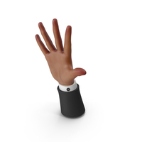 Right Hand Gestures Open Fingers Wide PNG & PSD Images