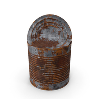 Tin Can Rust Open PNG & PSD Images