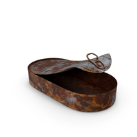 Tin Can Rust Open PNG & PSD Images