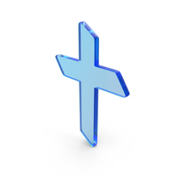 Glass Cross Icon PNG & PSD Images