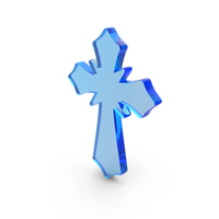 Glass Cross Icon PNG & PSD Images