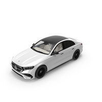 Mercedes E-class White Color PNG & PSD Images