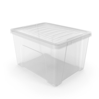 Storage Bin Container Box Big Closed Transparent PNG & PSD Images