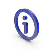 Glass Info Icon PNG & PSD Images
