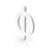 White Circle With Vertical Line Icon PNG & PSD Images