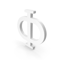 White Greek Letter Phi Icon PNG & PSD Images