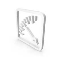 White Square Meter Icon PNG & PSD Images