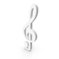 White Music Note Icon PNG & PSD Images