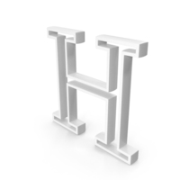 White Greek Letter Eta Outline Icon PNG & PSD Images