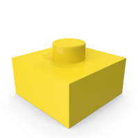 1x1 Thin Yellow Lego Piece PNG & PSD Images