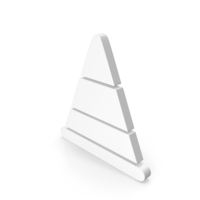 White Traffic Cone Icon PNG & PSD Images