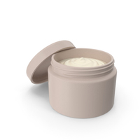 Open Cosmetic Cream Jar PNG & PSD Images