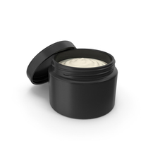 Open Cosmetic Cream Jar PNG & PSD Images