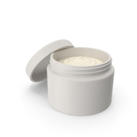 Open Cosmetic Cream Jar PNG & PSD Images
