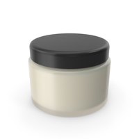Glass Cosmetic Cream Jar PNG & PSD Images