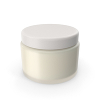 Glass Cosmetic Cream Jar PNG & PSD Images