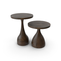 Darby Accent Table PNG & PSD Images