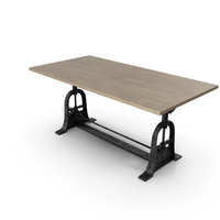 Dublin Adjustable Table PNG & PSD Images