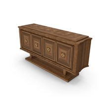 French Art Deco Sideboard PNG & PSD Images
