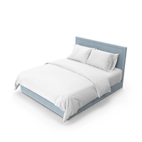 Simple Bed For Hotel Room PNG & PSD Images