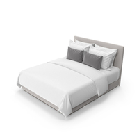 Modern Hotel Bed PNG & PSD Images