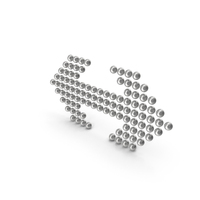 Double Sided Silver Arrow Icon PNG & PSD Images