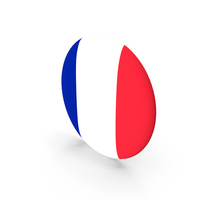 Golden Flag Badge Of France PNG & PSD Images