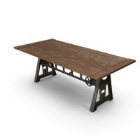 Garibaldi Dining Table Industrial PNG & PSD Images