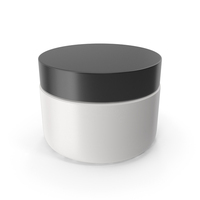 Cream Jar (Black) PNG & PSD Images