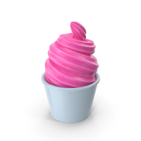 Ice Cream In Plastic Cup PNG & PSD Images