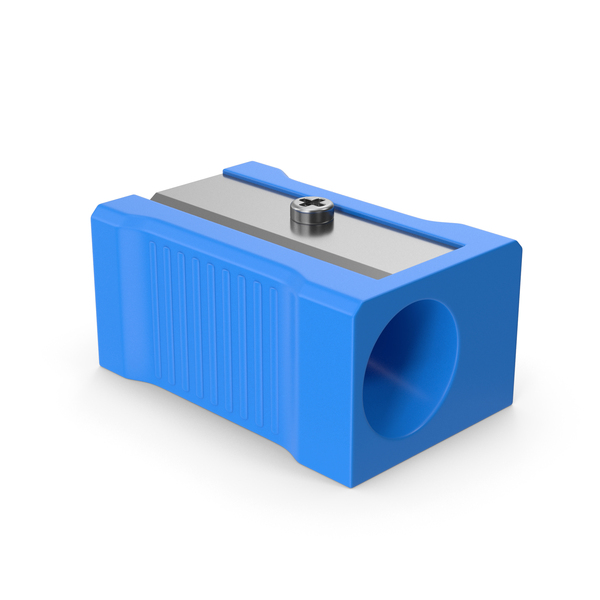 Blue Pencil Sharpener PNG & PSD Images