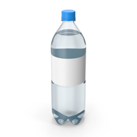Plastic Water Bottle PNG & PSD Images