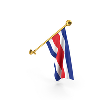 Wall Hanging Flag Costa Rica PNG & PSD Images